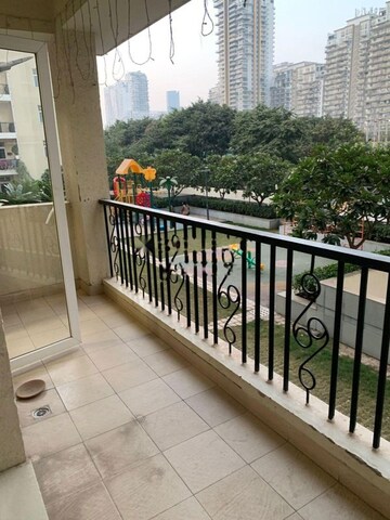 Balcony in 3.5 BHK Apartment at Emaar Emerald Estate, Sector 65 – for Rent