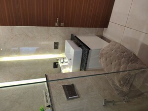 Bathroom in 3 BHK Builder Floor at Lion Green Valley Homes, Sector 35 – for Sale