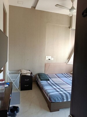 Bathroom in 2 BHK Apartment at JP Unity Tower, Lower Parel – for Rent