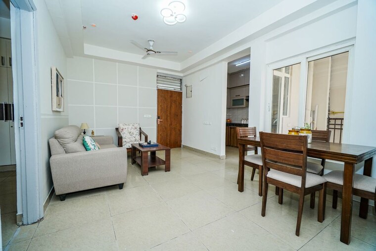 Living Room, ajnara-le-garden 2.5 Bedroom 1140 Sq.Ft. Apartment In Sector 16b Greater Noida Greater Noida 10116490