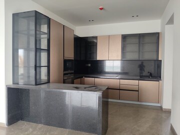 Kitchen in 4 BHK Apartment at Myscape Isle Of Sky, Financial District – for Rent