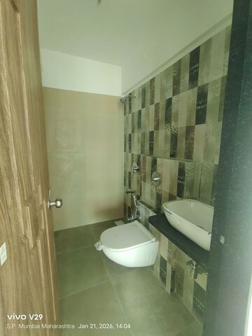 Bathroom in 1 BHK Apartment at Lodha Vista, Lower Parel – for Rent