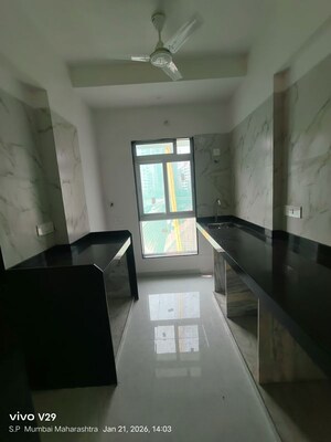 Kitchen in 1 BHK Apartment at Lodha Vista, Lower Parel – for Rent