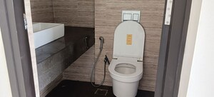 Bathroom in 2 BHK Apartment at Sheth Auris Bliss, Malad West – for Rent