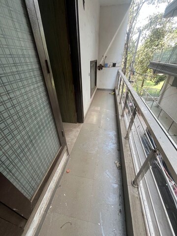 Balcony in 3 BHK Builder Floor at Chattarpur – for Rent