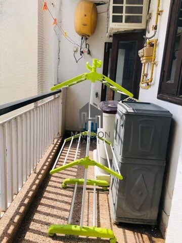 Balcony in 3 BHK Apartment at Gulmohar Colony – for Rent