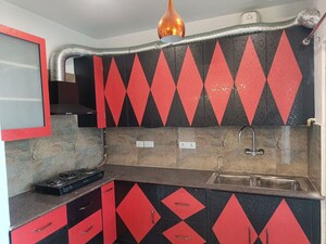 Kitchen in 2 BHK Apartment at Elite Golf Green, Sector 79 – for Rent