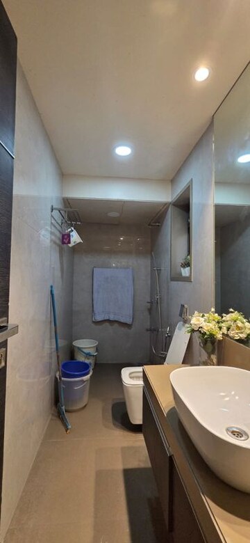 Bathroom in 2 BHK Apartment at Safal Heights, Chembur – for Rent