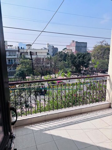 Balcony in 2 BHK Independent House at RWA Jalvayu Vihar, Sector 25 – for Rent