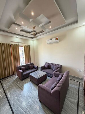 Living Room in 3 BHK Builder Floor at Aerocity – for Rent