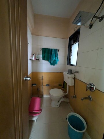 Bathroom in 2 BHK Apartment at Asher Residency, Vasant Vihar – for Rent
