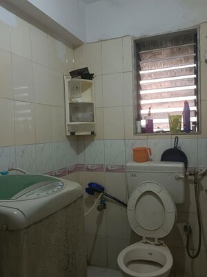 Bathroom in 1 RK Apartment at Summit Apartment, Goregaon East – for Rent