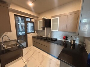 Kitchen in 3 BHK Apartment at M3M Heights, Sector 65 – for Rent