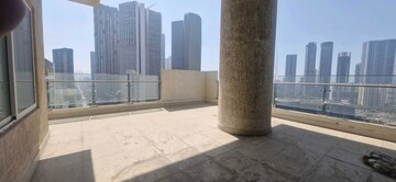 Balcony in 3 BHK Apartment at Indiabulls Sky Forest, Lower Parel – for Rent