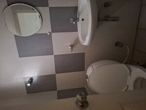 Bathroom in 3 BHK Apartment at Banjara Hills – for Rent