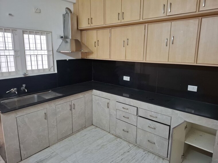Kitchen, banjara hills 3 Bedroom 2000 Sq.Ft. Apartment In Banjara Hills Hyderabad 10116974