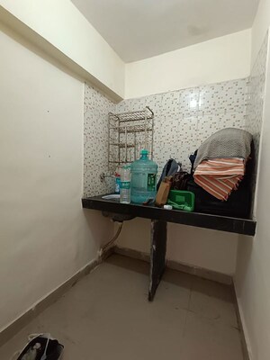 Kitchen in 1 RK Apartment at Royal Palms Ruby Isle Apartment, Goregaon East – for Rent