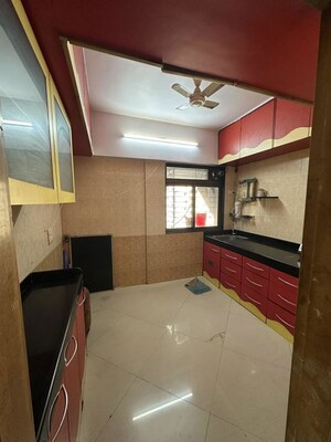 Kitchen in 2 BHK Apartment at Aum Sahil Tower, Lower Parel – for Rent