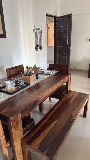 Kitchen in 3 BHK Apartment at Nahar Mimosa and Mirabilis, Chandivali – for Rent