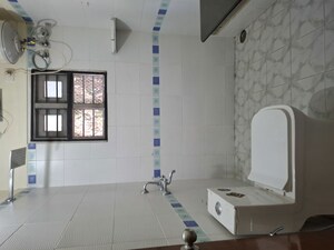 Bathroom in 3 BHK Apartment at Banjara Hills – for Rent