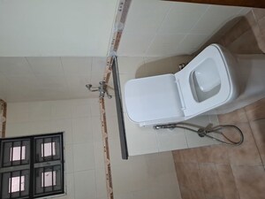 Bathroom in 3 BHK Apartment at Banjara Hills – for Rent