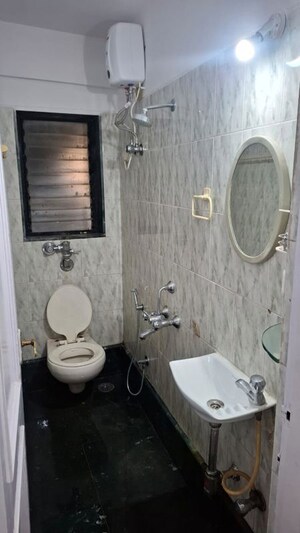 Bathroom in 1 BHK Apartment at Orchid Enclave Powai, Chandivali – for Rent