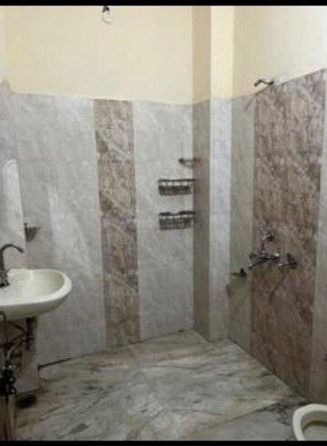 Bathroom in 3 BHK Independent House at Delta Ii Greater Noida – for Rent