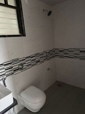 Bathroom in 2 BHK Apartment at Kohinoor Sapphire 3, Tathawade – for Rent