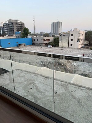 Balcony in 2 BHK Apartment at Kohinoor Sapphire 3, Tathawade – for Rent