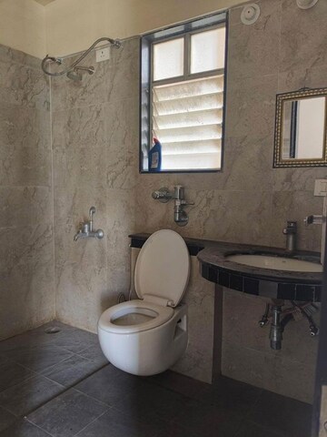 Bathroom in 3 BHK Apartment at Adani Atelier Greens, Koregaon Park – for Rent
