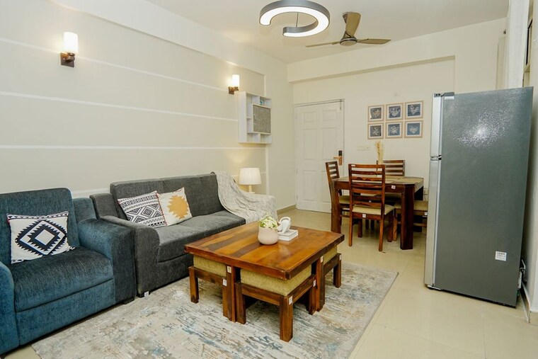 Living Room, supertech-cape-town 2.5 Bedroom 1150 Sq.Ft. Apartment In Sector 74 Noida 10117048