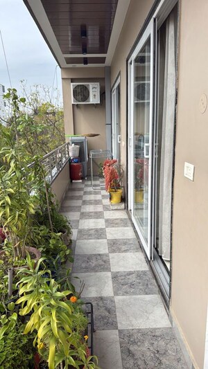 Balcony in 3 BHK Independent House at Sector 9 – for Rent