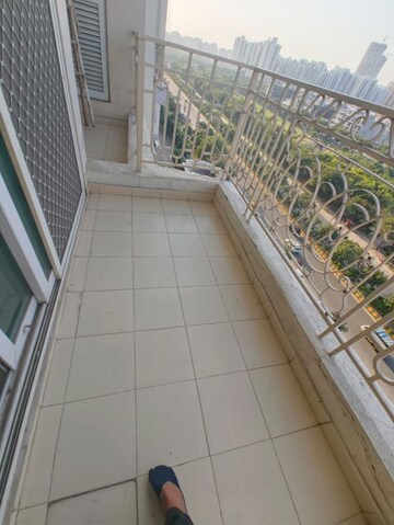 Balcony in 2 BHK Apartment at Mahagun Mirabella Highrise, Sector 79 – for Rent