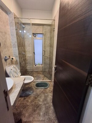 Bathroom in 3 BHK Apartment at The Wadhwa Anmol Prestige, Goregaon West – for Sale