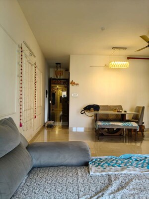 Living Room in 3 BHK Apartment at The Wadhwa Anmol Prestige, Goregaon West – for Sale