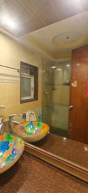 Bathroom in 3 BHK Apartment at Sewri – for Rent
