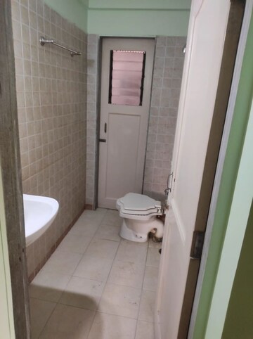 Bathroom in 2 BHK Apartment at Vijay Vatika, Kavesar – for Rent