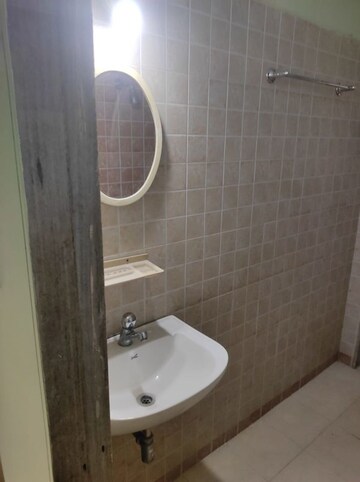 Bathroom in 2 BHK Apartment at Vijay Vatika, Kavesar – for Rent