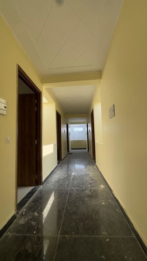 Building Lobby in 1 BHK Builder Floor at Palm Residency Chhatarpur, Chattarpur – for Rent