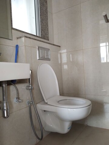 Bathroom in 1 BHK Apartment at LnT Veridian, Powai – for Rent