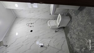 Bathroom in 3 BHK Apartment at Palm Residency Chhatarpur, Chattarpur – for Rent