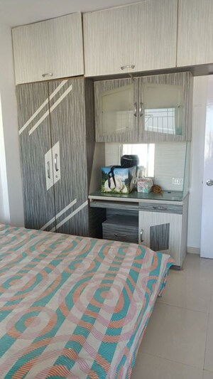 Bedroom in 3 BHK Apartment at Runwal Seagull, Hadapsar – for Rent