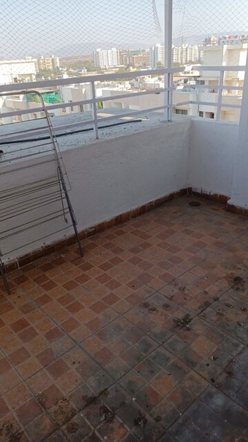 Balcony in 3 BHK Apartment at Runwal Seagull, Hadapsar – for Rent