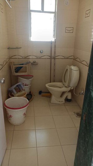 Bathroom in 3 BHK Apartment at Runwal Seagull, Hadapsar – for Rent