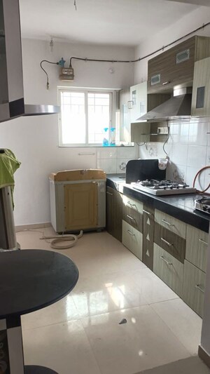 Kitchen in 3 BHK Apartment at Runwal Seagull, Hadapsar – for Rent