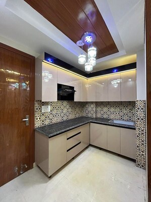 Kitchen in 2.5 BHK Builder Floor at Uttam Nagar – for Sale