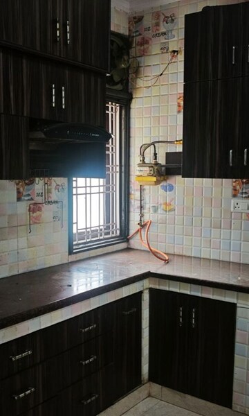 Kitchen in 3 BHK Apartment at Sector 6 Dwarka – for Rent