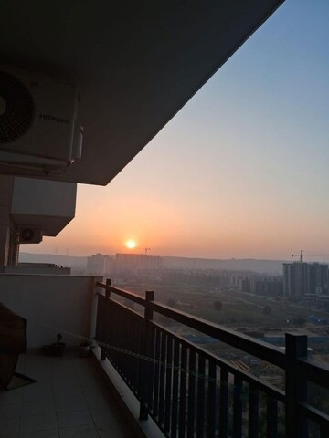 Balcony in 3 BHK Apartment at Bestech Park View Altura, Sector 79 – for Rent