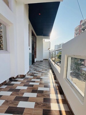 Staircase in 2 BHK Builder Floor at Kamras Apartment, Indrapuram – for Rent