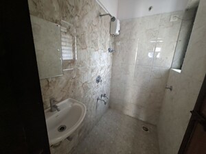 Bathroom in 1 BHK Apartment at Puranik Aarambh, Ghodbunder Road – for Rent